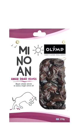 Minoan greek dried olives