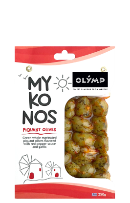 Mykonos piquant olives